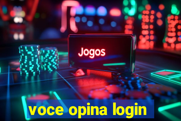 voce opina login